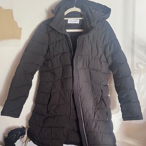 Calvin Klein Women's Black Puffer Coat